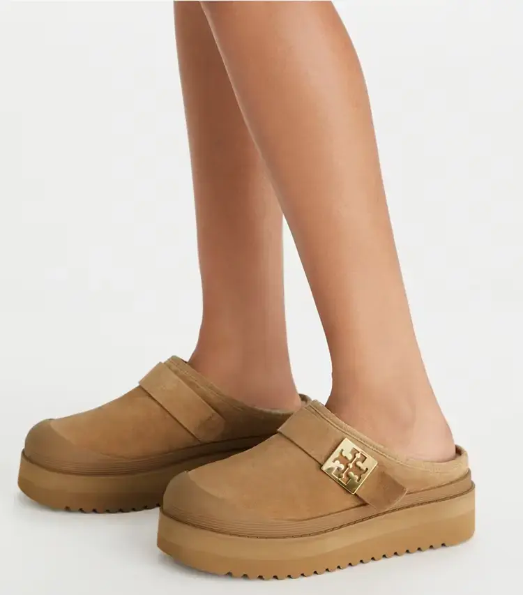 Mellow Shearling Platform Mule - Image 2