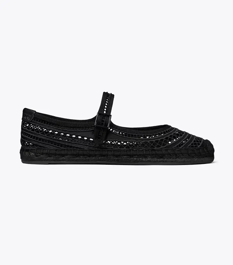 Open Weave Mary Jane Espadrille - Image 3