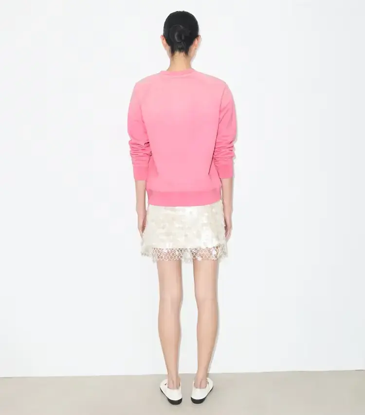Distressed Cotton Sweatshirt - Image 4