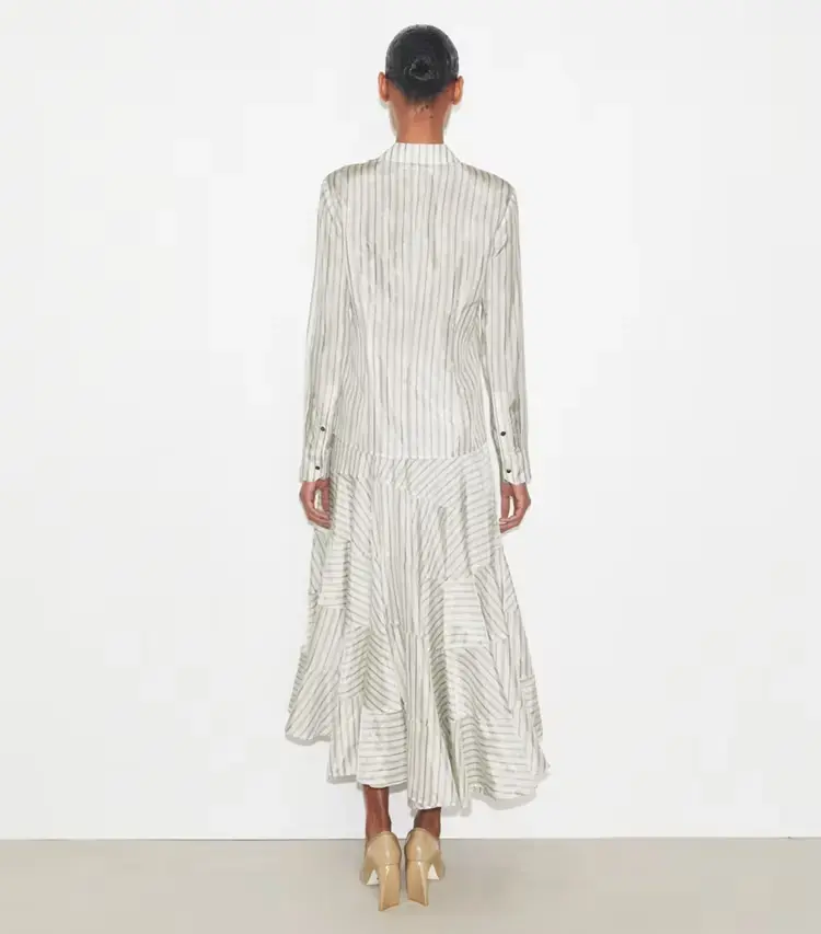 Asymmetrical Viscose Skirt - Image 3