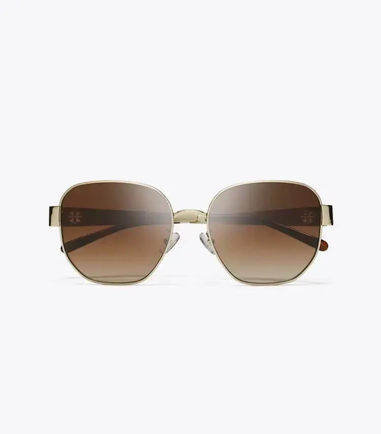 Miller Metal Square Sunglasses - Image 3