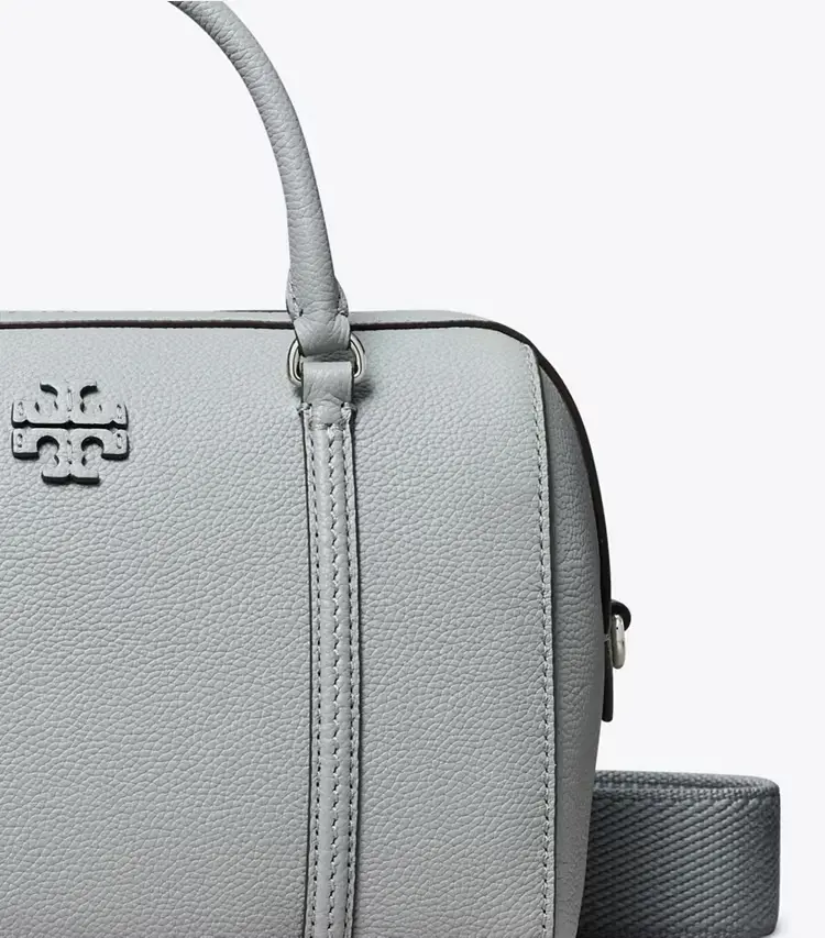Pebbled Leather Satchel - Image 3