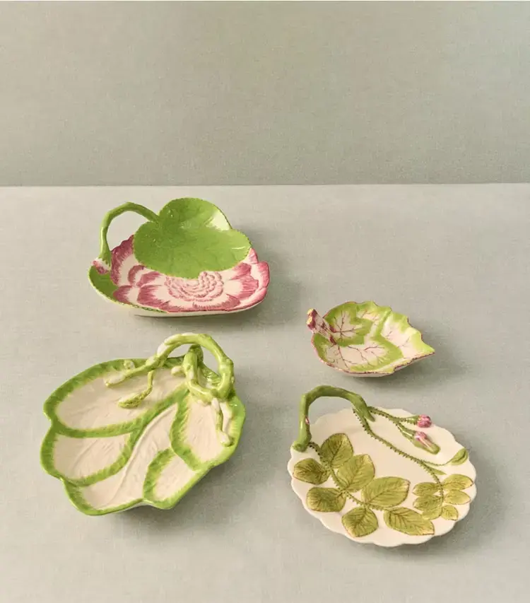 Decorative Leaf Plates, Set Of 4 - Image 3