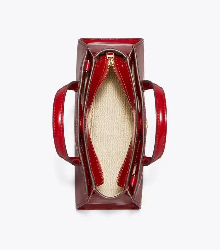 Mini Patent Leather Tote - Image 4