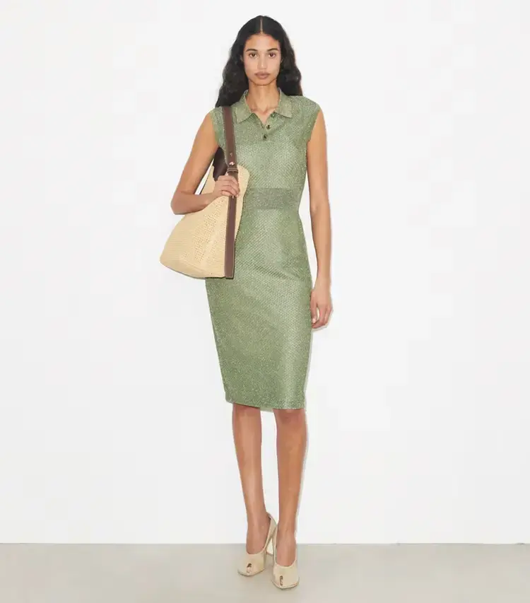 Polo Mesh Dress - Image 2
