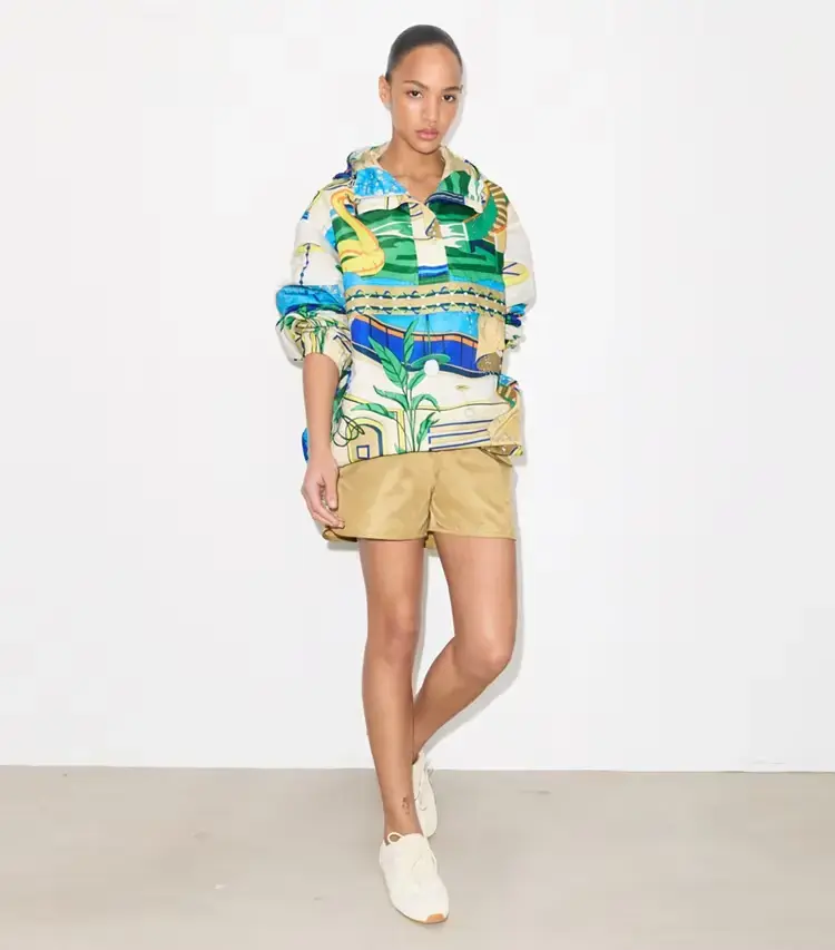 Nylon Half-Zip Anorak - Image 3