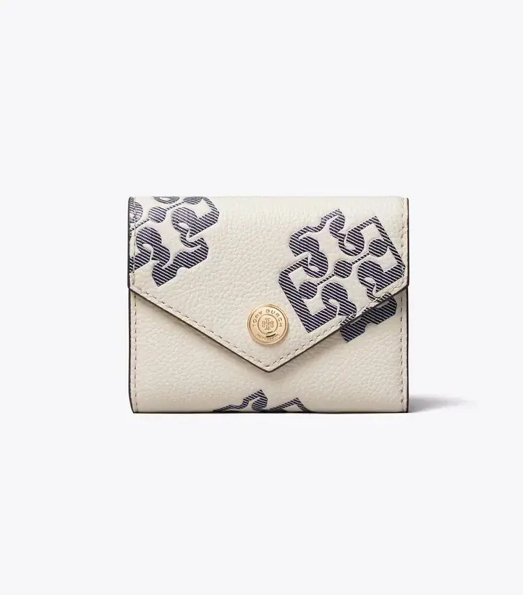 Contrast Embossed Envelope Small Wallet - Image 2