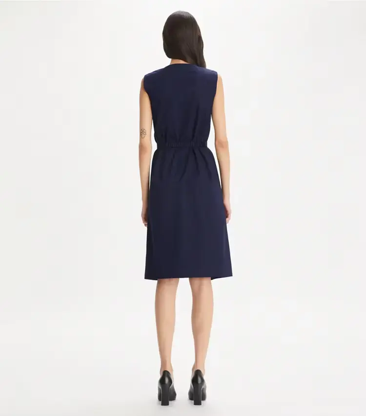 Cotton Poplin Dress - Image 3