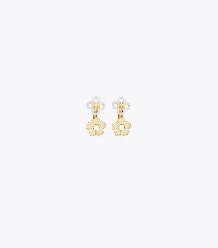 Forget Me Not Front Back Earrings - Image 2