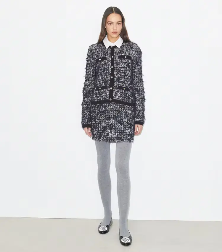 Kendra Tweed Skirt - Image 2