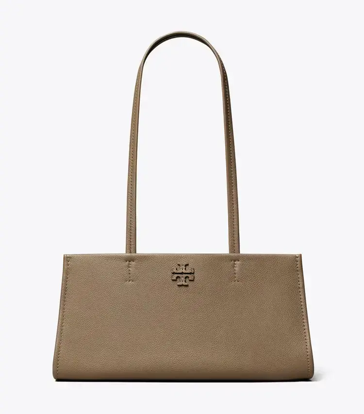 Leather East West Satchel - Image 2