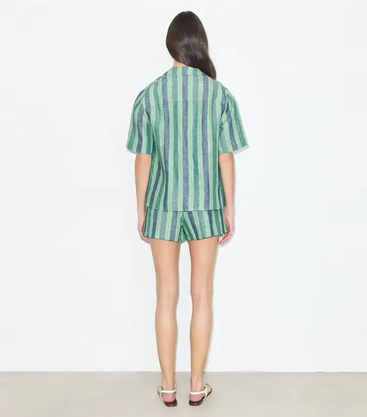 Striped Linen Top - Image 4