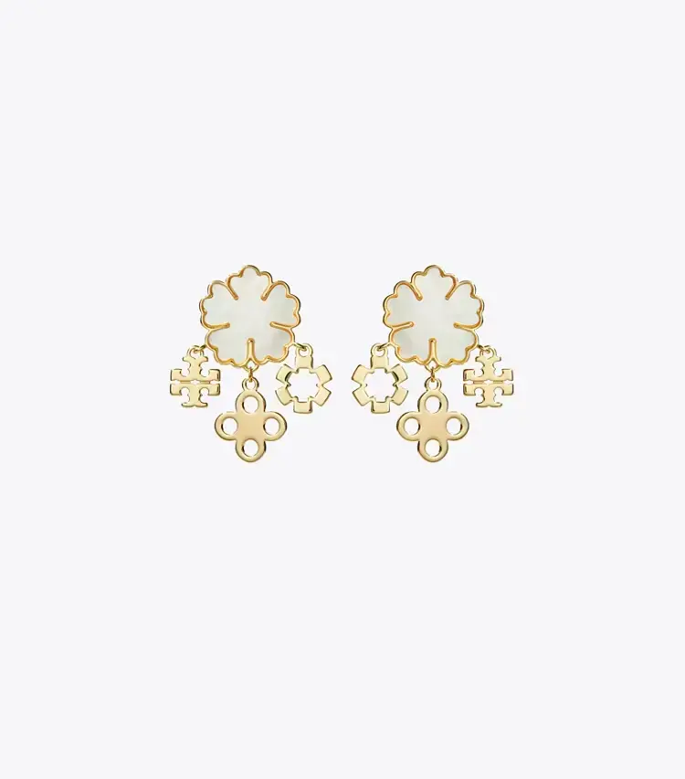 Forget Me Not Cluster Earrings