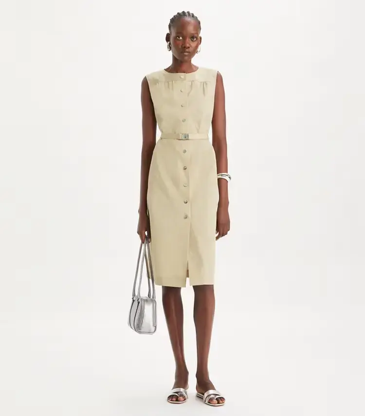 Cotton Poplin Dress - Image 2