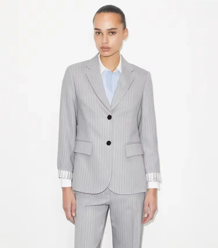 Viscose And Wool Blazer - Image 2