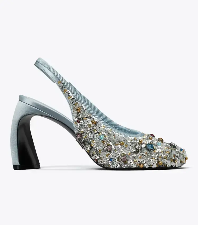 Peep-Toe Slingback Pump - Image 3