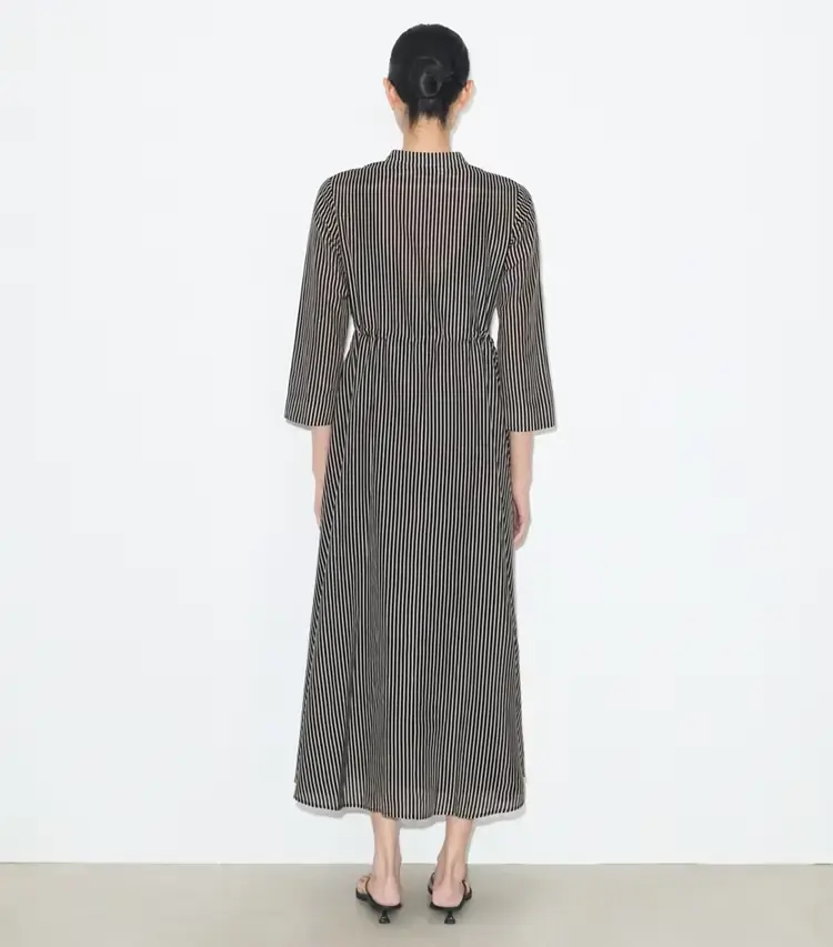 Striped Cotton Dress - Image 3