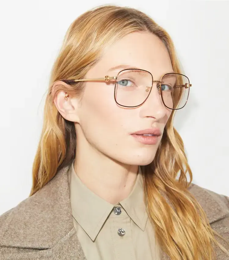 Miller Metal Square Eyeglasses - Image 4