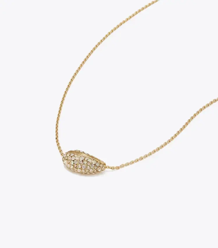 Pierced PavÉ Pendant Necklace - Image 2