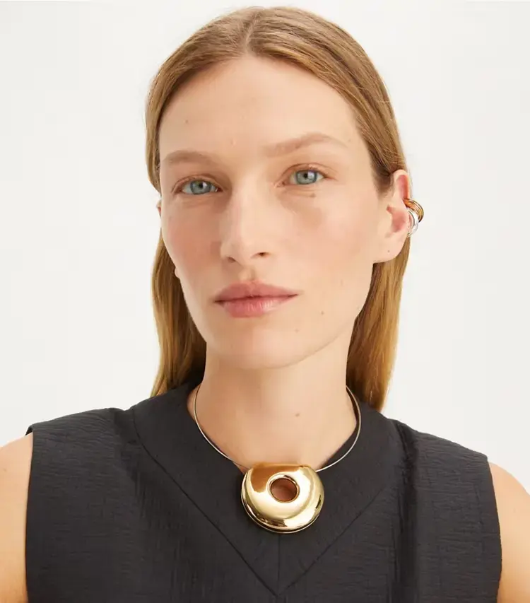 Pierced Collar Necklace - Image 3