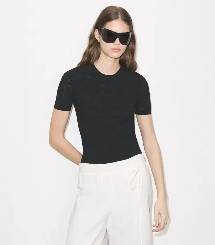 T Monogram Jacquard Sweater - Image 2
