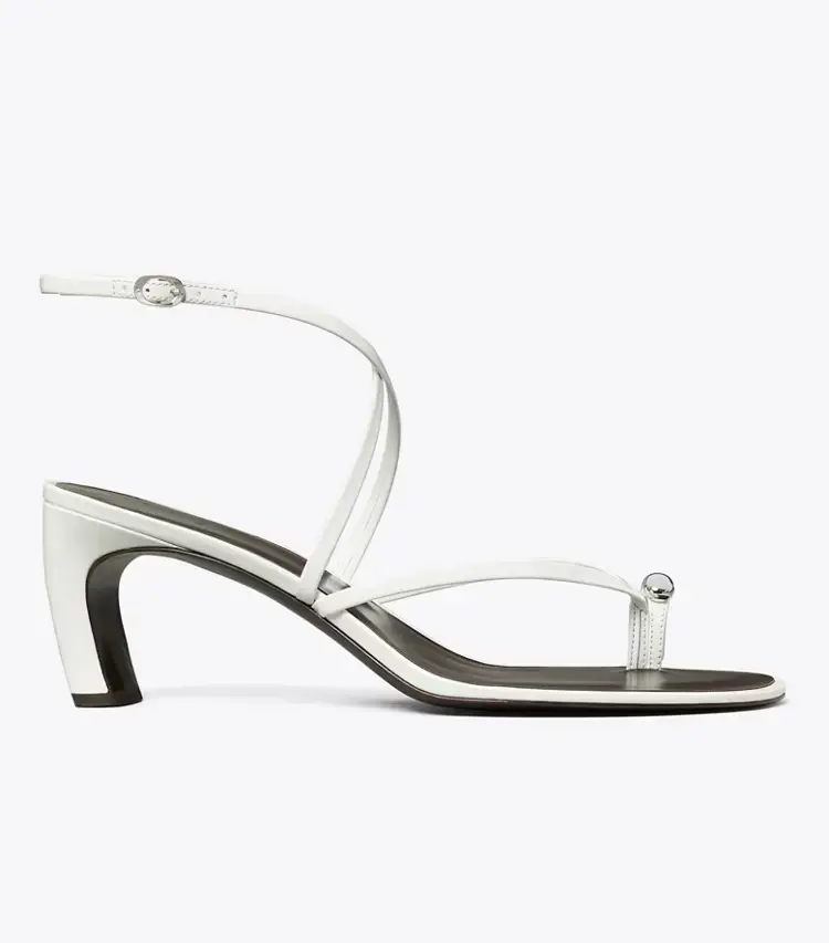 Pierced Multi-Strap Heeled Sandal - Image 3