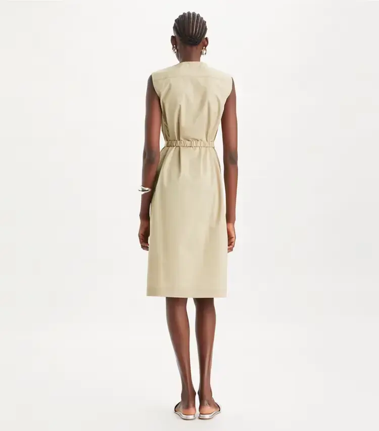 Cotton Poplin Dress - Image 3