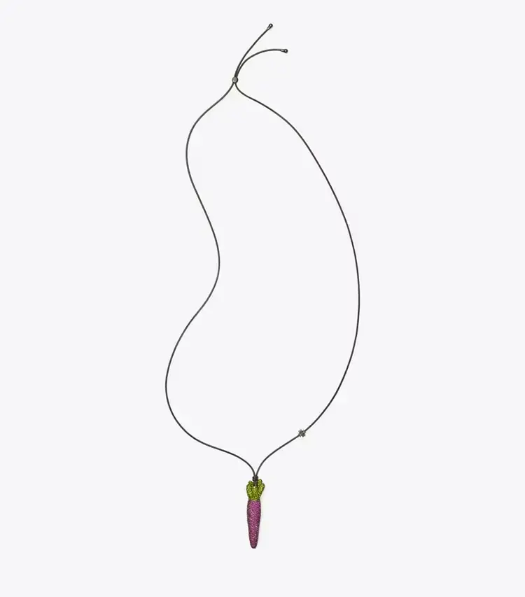 Curiosity Carrot Pendant