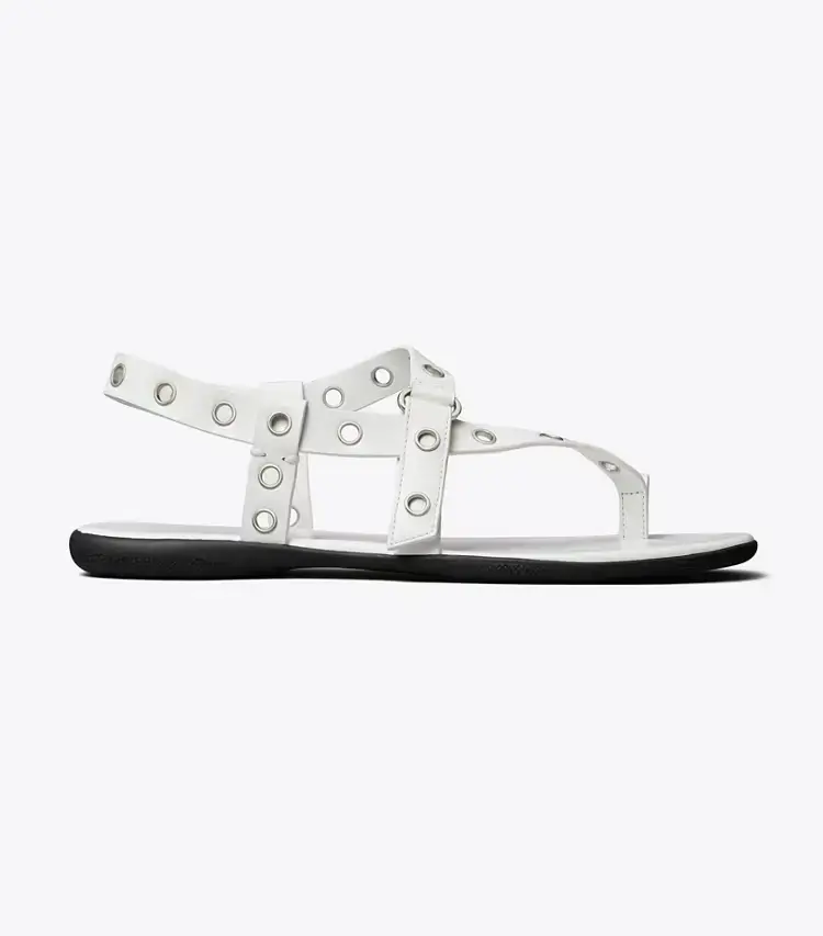 Eyelet Toe Ring Sandal - Image 3