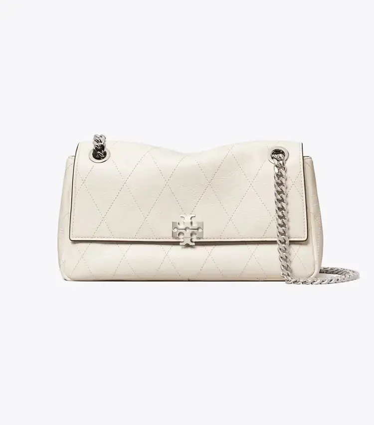 Small Charlie Quilted Shoulder Bag - Image 3