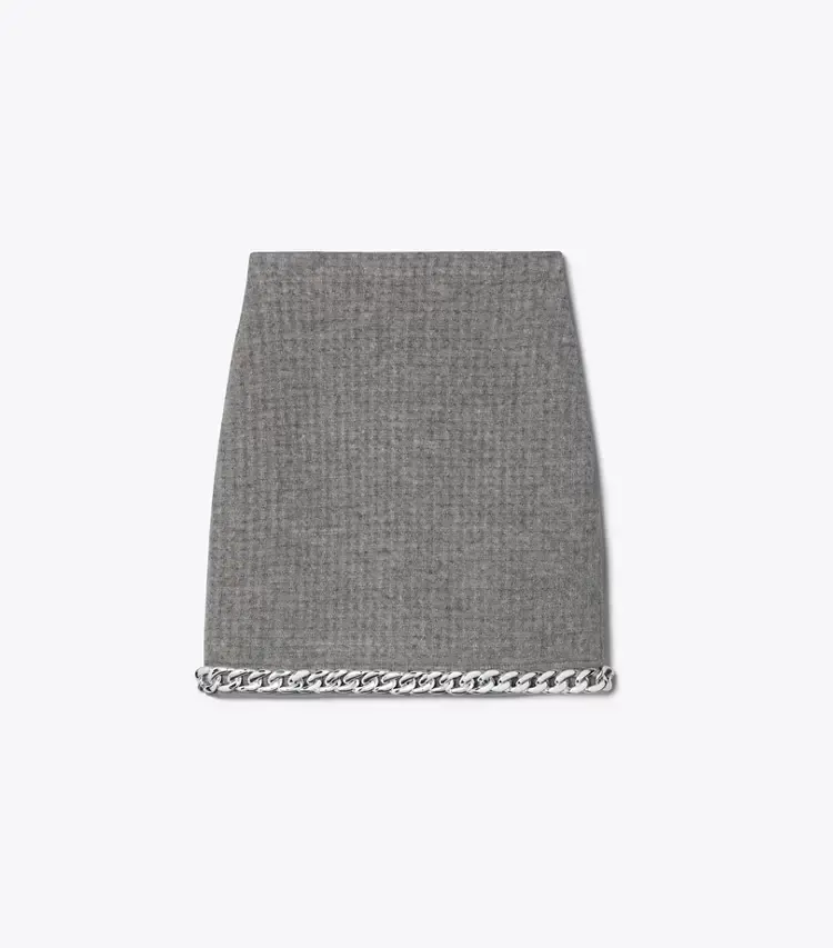 Chain Mini Skirt