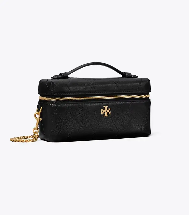 Charlie Quilted East-West Vanity Case