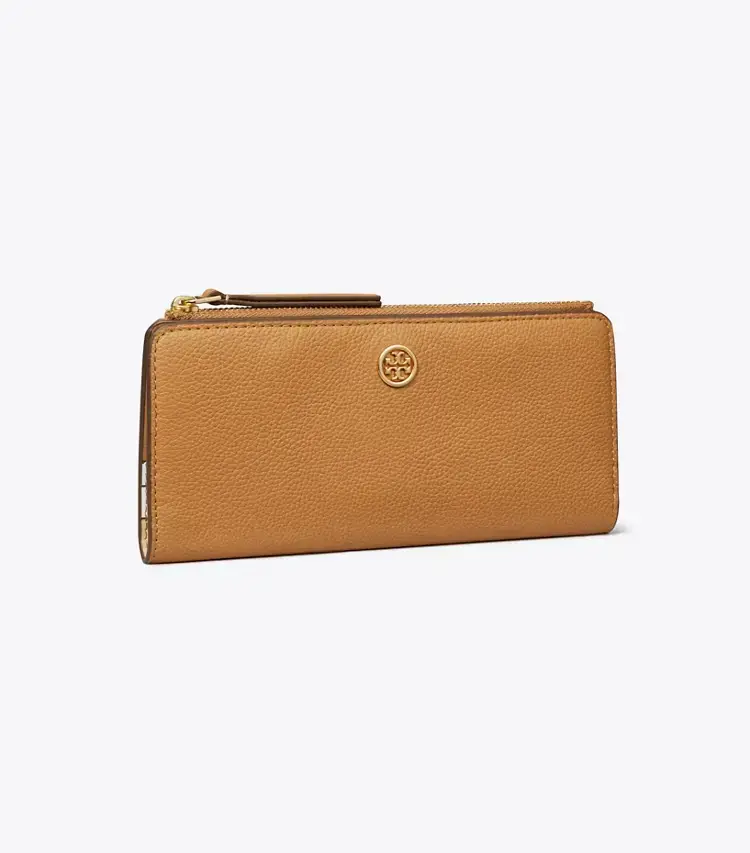 Robinson Pebbled Zip Slim Wallet