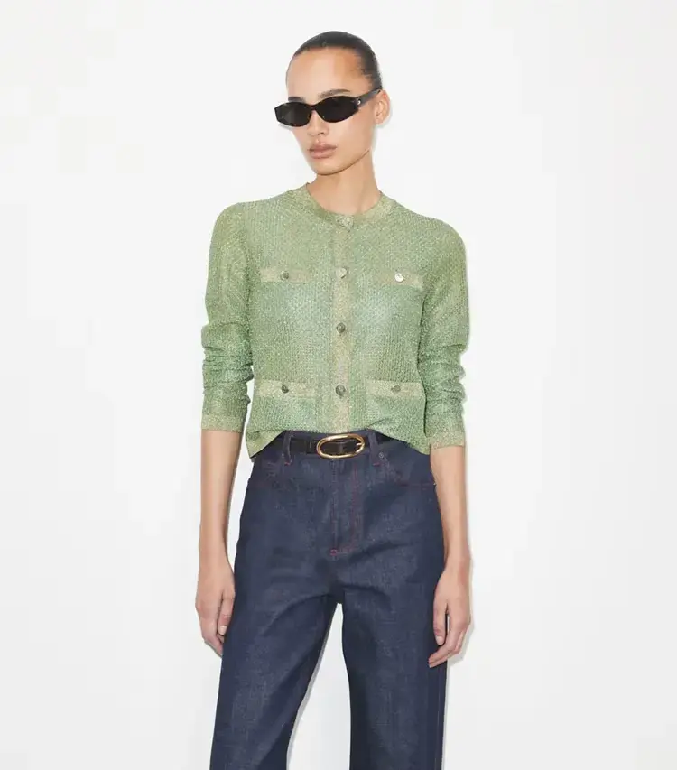 Kendra Mesh Cardigan - Image 2
