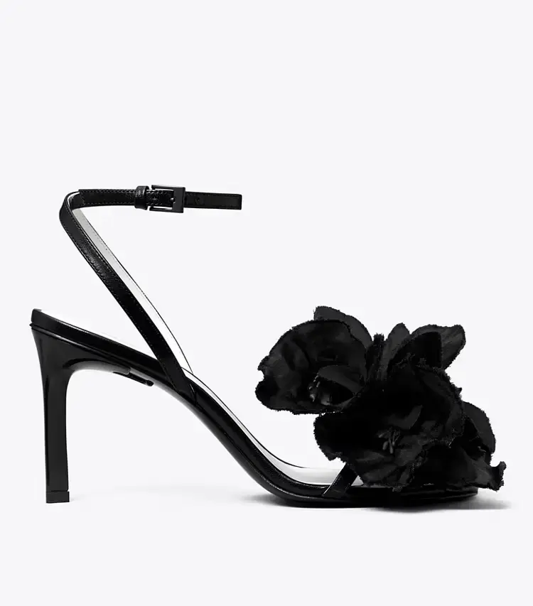 Flower Heeled Sandal - Image 3