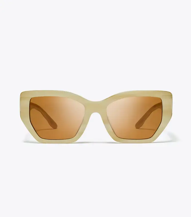 Kira Oversized Geometric Sunglasses