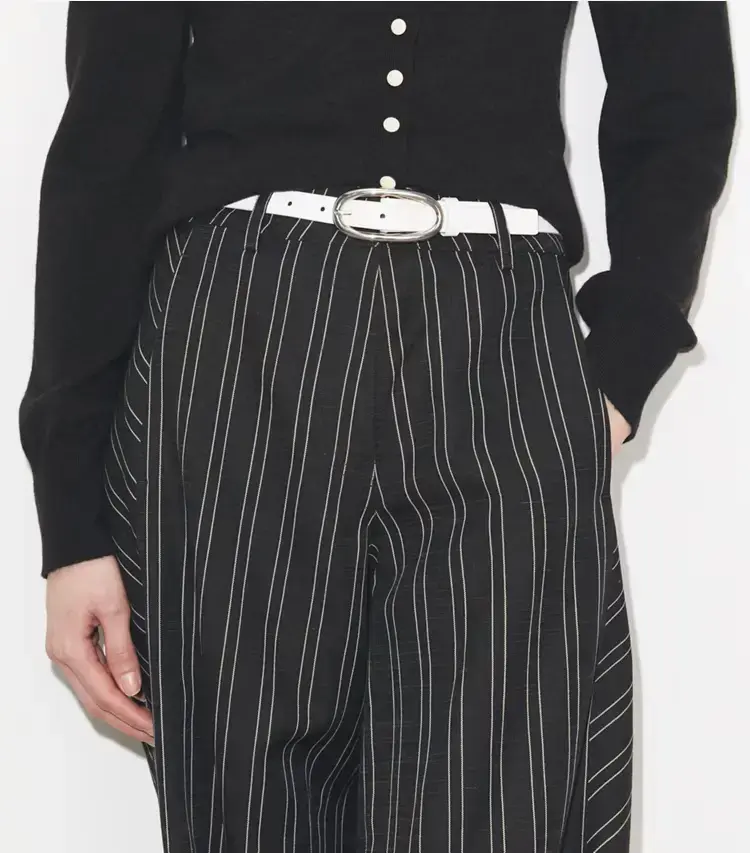 Pierced Large Buckle Belt - Image 3