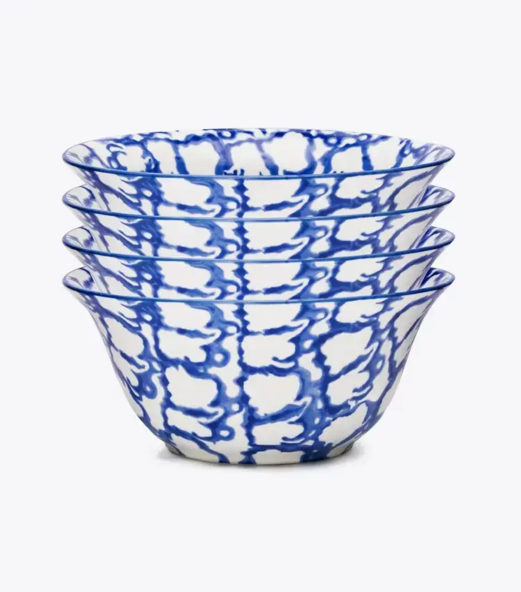 Spongeware Small Bowl, Set Of 4 - Image 2