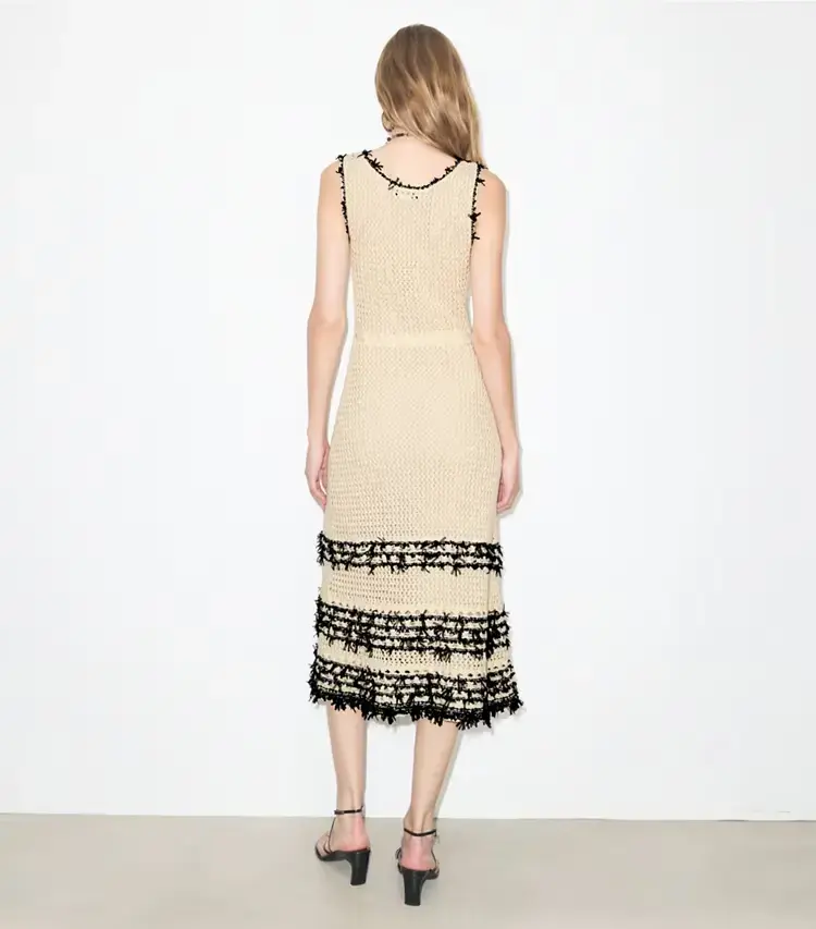 Cotton Knit Dress - Image 3