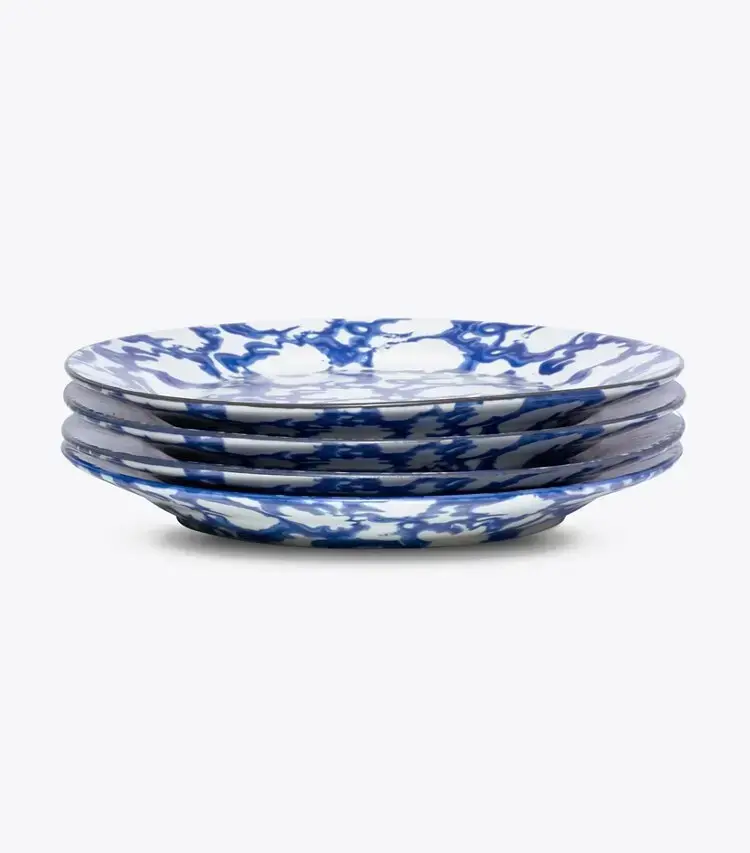 Spongeware Salad Plate, Set Of 4 - Image 2