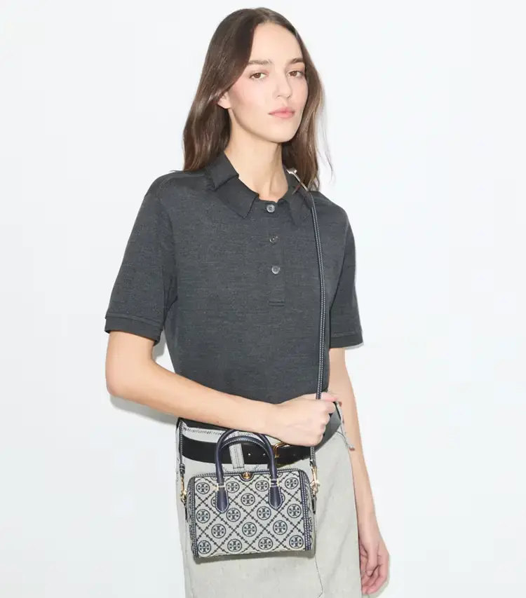 T Monogram Petite Barrel Bag - Image 2