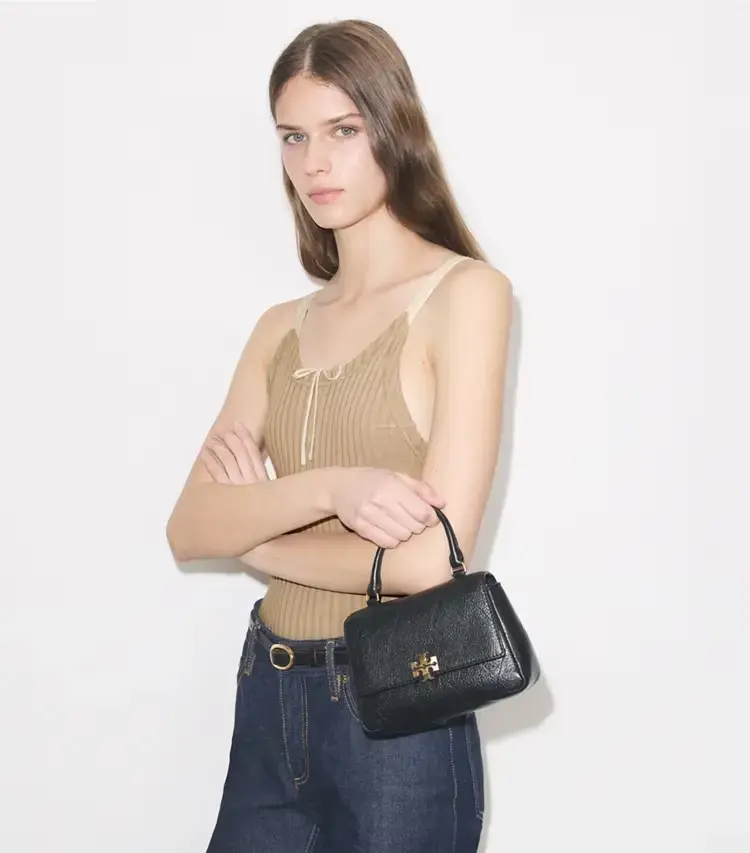 Mini Charlie Quilted Top-Handle Crossbody - Image 3