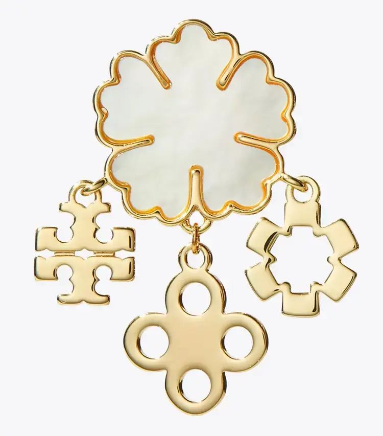 Forget Me Not Cluster Earrings - Image 2