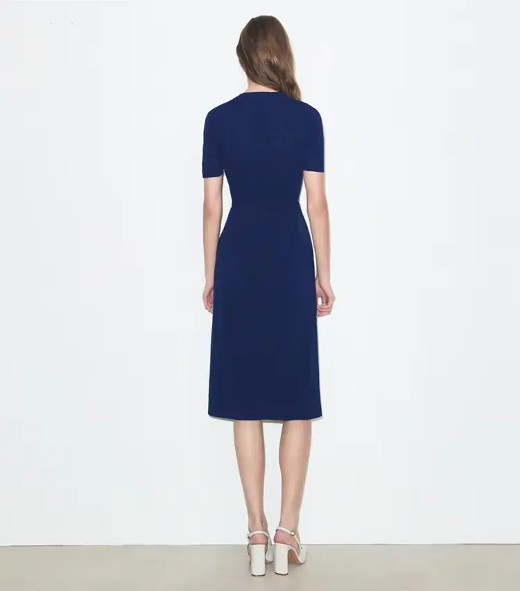 Viscose Pointelle Dress - Image 3