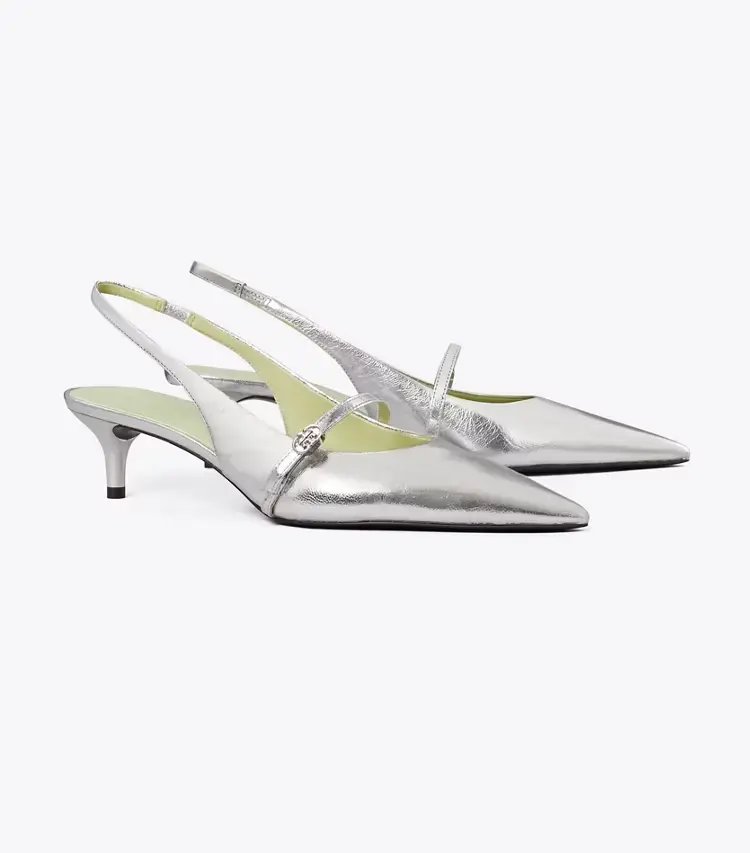 Double T Buckle Mary Jane Slingback