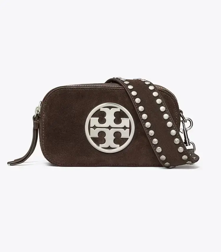 Mini Miller Suede Crossbody Bag - Image 3