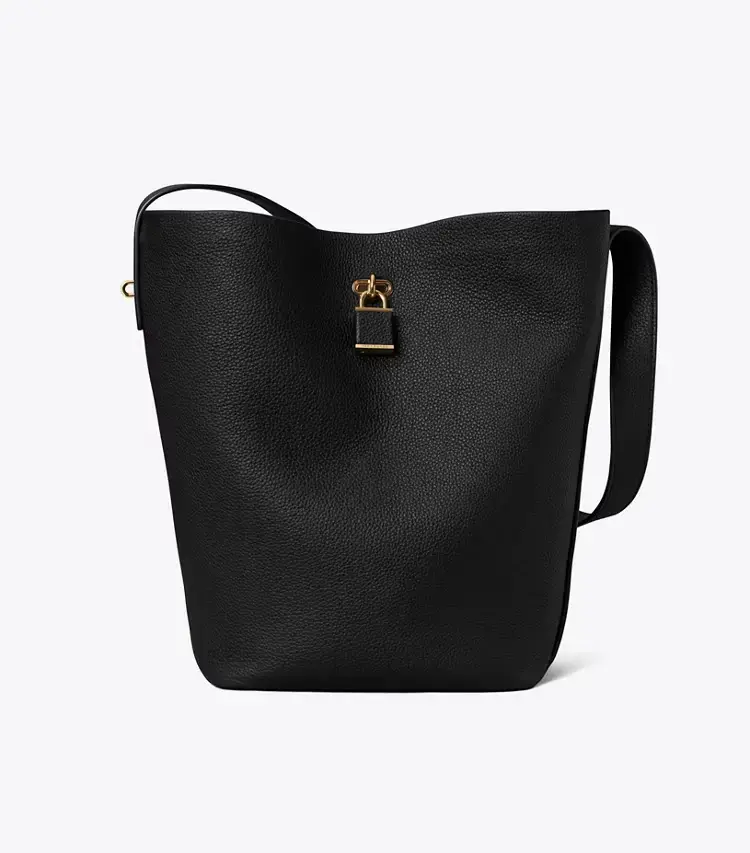 Lock Slim Bucket Bag - Image 4
