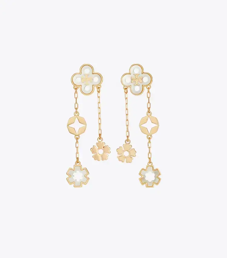 Forget Me Not Linear Earrings