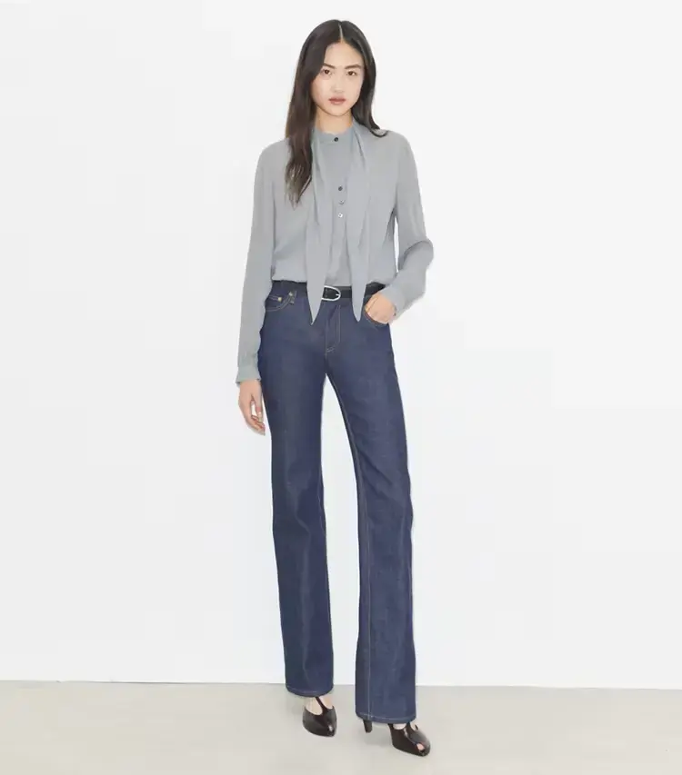 Georgette Bow Blouse - Image 3