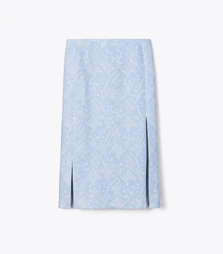 Silk Jacquard Skirt